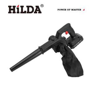 【HILDA】希爾達電動工具 21V 雙電 鋰電吹風機 吹葉機 黑色,  【HILDA】希爾達電動工具 21V 雙電 鋰電吹風機 吹葉機 黑色