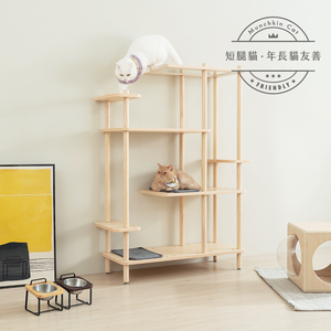 【paipaipets】Bien Bien Cat Tree - Short-Legged Cat Standard Jumping Platform