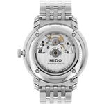 MIDO 美度 Baroncelli 永恆矽游絲天文台認證機械錶-銀x40mm  M0274081103100, , large