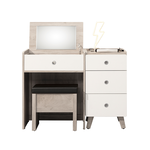 【唯熙傢俱】溫妮淺灰雙色3.3尺化妝台, , large