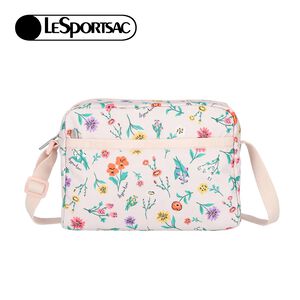 Lesportsac Daniella Crossbody 拉鍊斜背包/ 輕舞野花