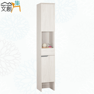 【文創集】丹尼2尺四門玄關掃具櫃(客約商品)