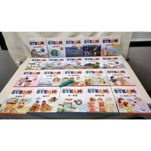 《南門書局》小小牛頓STEAM系列1+2輯 60本書~動物世界/身體與健康/機器與工具/植物王國/生活科技/生態與環境