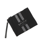 BALLY On The Go 條紋尼龍手提/肩背托特包/贈收納袋/, , large
