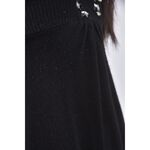 (S) betty s羊毛V領黑色長袖上衣二手衣, , large