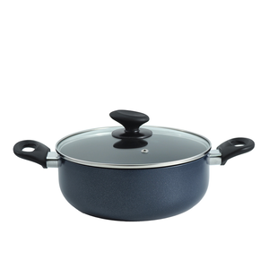 樂司廚品/多功能鑽石級不沾湯鍋-附蓋-24cm-1支