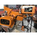 WIN五金 台灣JUN強力型低舉式上下左右電動鍊條吊車 電動吊車 電動小車 電動天車 吊車 絞盤 多種規格 歡迎詢價, , large