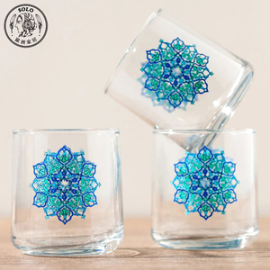 【SOLO Vintage】LCW Home Glass Cup Set of 3 Water Cup Juice Cup Made in Turkey