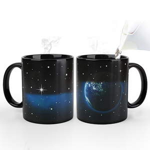 星空地球感溫變色杯