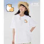JZ TEE Corgi - Wind Blow Vibes Graphic Tee, , large