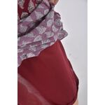 (L) ob style圓領紅色洋裝二手衣, , large