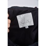 (S) jis質感棉質無袖藍色洋裝二手衣, , large