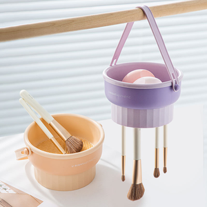 SKB 2in1 Multifunctional Folding Brush Drying Cleaning Bowl-SKB1153P