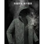 DZRZVD杜戛地【出清！】97001男款兩件式外套上下雙開式主拉鍊 衝鋒衣 印花款, , large
