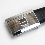 [Top layer cowhide] Automatic buckle genuine leather gentleman belt T3, , large