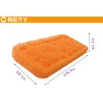 GS MALL 台灣製造 一組3入 日本熱銷 超細纖維菜瓜布 超細纖維 菜瓜布 菜瓜 清潔布 海綿 清潔布, , large