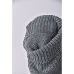 (M) 質感針織高領灰色洋裝二手衣, , large