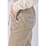 (2XL) 綁帶棕色長褲二手衣, , large