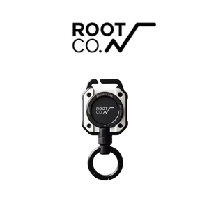 【Leo手機周邊專賣店】ROOT CO. 360度正方形多功能登山扣 / MAG REEL SQR. / 白色