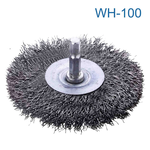鉅玉經典｜Hexagonal handle wire brush, flat type with handle WH-100, , large