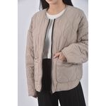 (XL) net印紋棕色外套二手衣, , large
