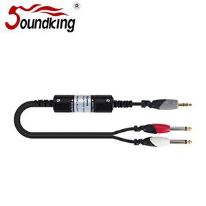 【敦煌樂器】SoundKing QRP-B36 音頻音訊噪音屏除線材 【全新】