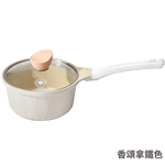 【Korea King】Crystal Ceremic Coated Non-Stick Pot with Glasslid 18cm, , large