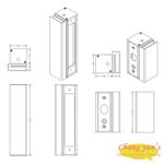 昌運監視器 PONGEE Pegasus PG-DASTC-2 陽極鎖 輔助支架 玻璃夾具, , large