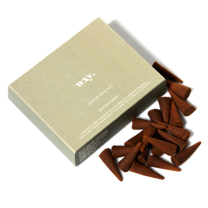 wxy Incense Cones Refill-Grey-Sambac & Cedar