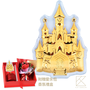 【TLH】期間限定 愛的城堡 金箔香氛禮盒 (母親節 情人節 生日 送禮 )