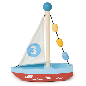 【Mentari】Wooden Sailing Boat