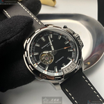 [星晴錶業]GiorgioFedon1919手錶,46mm,GF00056內容錶面銀錶殼深黑色真皮皮革錶帶款, , large