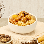 【冊子生活購】栗子經典油飯375g, , large