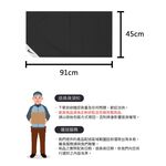 NIKE COOLING TOWEL SMALL 毛巾 91x45cm 運動毛巾 素色 涼感 冰感 輕量 柔軟 彈性 黑, , large