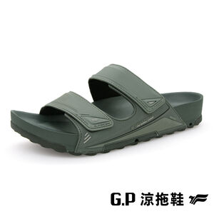 G.P機能柏肯男拖鞋-綠色39