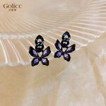 【Gulicc】古莉可 耳環 復古黑蝴蝶耳環, , large