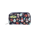 |快速出貨|Lesportsac Rectangular Cosmetic 長形化妝包/ 紐約美食插畫風, , large