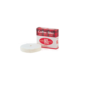 PEARL HORSE Round Coffee Filters – Size 80, 100 Count | High-Quality Paper – JA-P-005-080