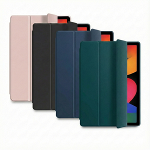 [RD93 Tri-Fold Clear Back Cover] Redmi Pad 2 Pro 12.1-inch Tablet Protective Case (Built-in Pencil Slot)