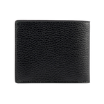 GUCCI 金屬縫線雙G Logo牛皮雙色零錢袋短夾/黑色/綠色, , large