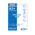 【Kuanyo】日本進口 A3+ 彩色雷射/影印/噴墨多功能紙 100gsm 500張 /包 ASB100, , large