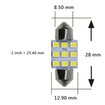 [PA LED] LED Festoon Interior Automotive Bulb White T10, , large