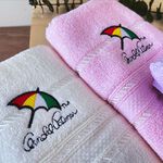 [凱美棉業] 5入組 隨機出色 MIT台灣製 28兩厚實雨傘牌 刺繡小LOGO大人巾/毛巾 粉嫩4色款, , large