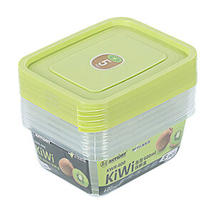 KEYWAY KiWi長型600ml保鮮盒(5入)