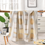 【Betrise】Geometry | 100% pure Tencel cotton quilt/four seasons quilt 5X6.5 feet - exclusive enlarged size, , large