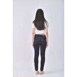 (L) revel shaping high rise skinny丹寧牛仔質感棉質藍色長褲二手衣, , large