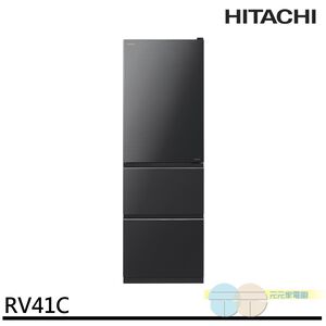HITACHI 394L Inverter 3-Door Refrigerator RV41C Stardust Gray BBK / Stardust Gold CNX