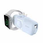 【Timo】 ApplePie Watch 3 in 1 Pocket Power Bank (WH Mark)  - Lightning plug / Blue, , large