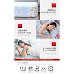 【格藍傢飾】 MIT  石墨烯 親膚舒適 導熱四季調溫 能量床包枕套組 單人 雙人 雙人加大 舒眠-夏綠蒂款, , large