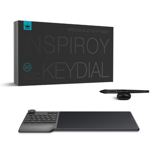 【HUION 繪王】 INSPIROY Keydial 藍牙繪圖板 /台 KD200